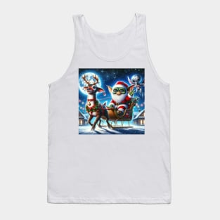 Christmas Gremlin and Alien Tank Top